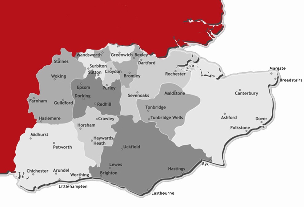 D&S South East Propert Care locations